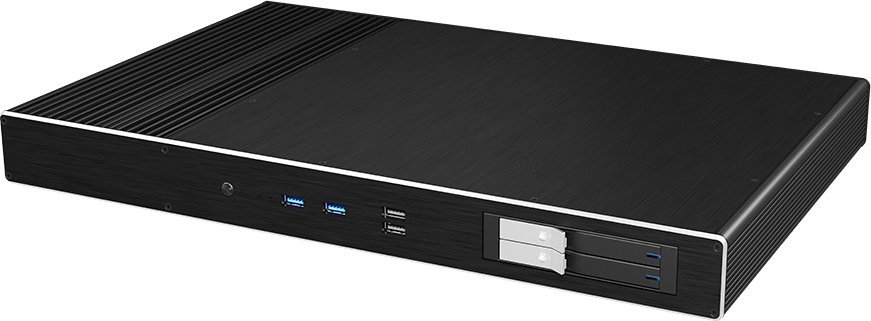 фото Корпус Akasa Galileo TU2 Plus MKII Black (A-ITX53-M1BV2)