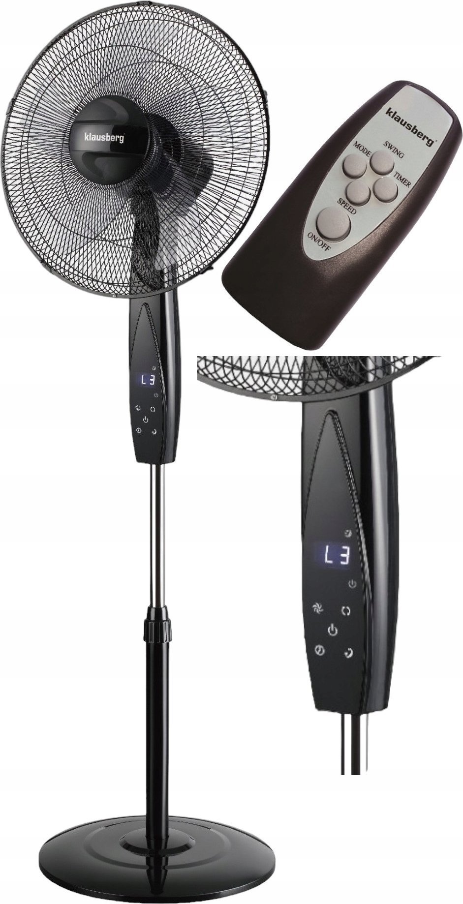 фото Вентилятор підлоговий Klausberg KB-7718
