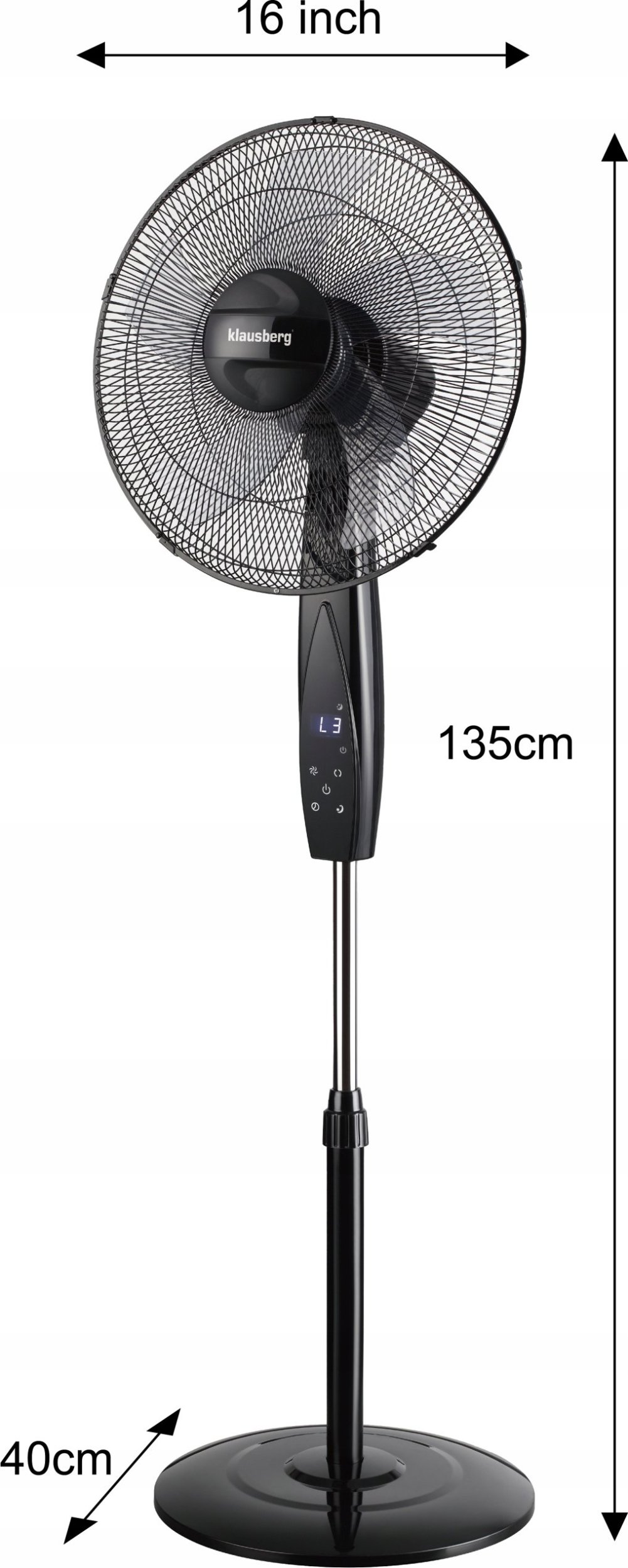 фото Вентилятор підлоговий Klausberg KB-7718