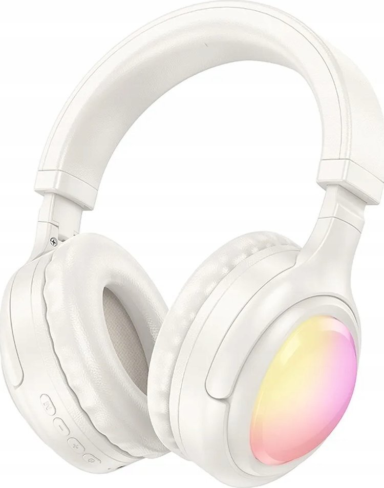 фото Навушники з мікрофоном Hoco W48 Focus White (6942007618823)