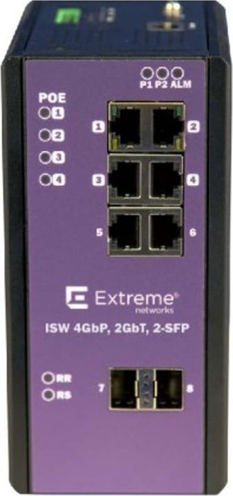 фото Комутатор некерований Extreme Networks ISW 4GBP2GBT2-SFP/4P