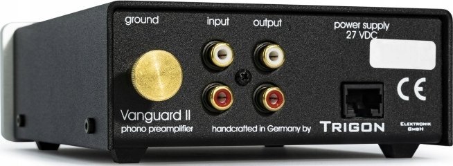 фото Підсилювач грамофонний Trigon Vanguard II Чорний