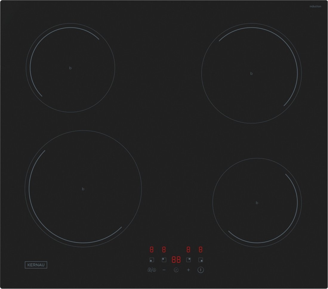 фото Індукційна варильна поверхня Kernau KIH 6426-4B