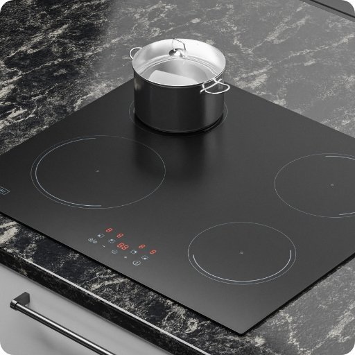 фото Індукційна варильна поверхня Kernau KIH 6426-4B