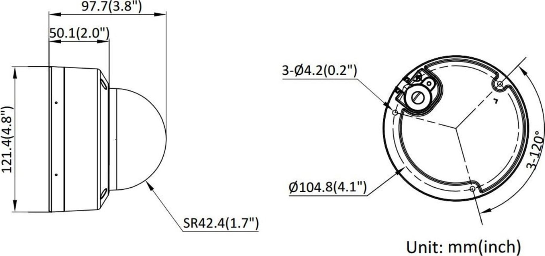 фото IP-камера відеоспостереження Hikvision DS-2CD1163G2-LIUPL (2.8 мм)