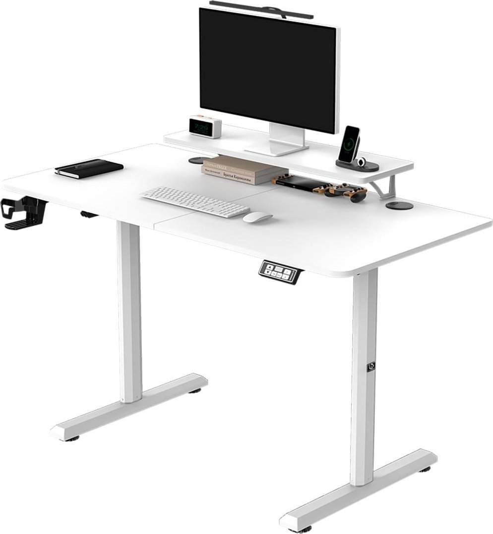 фото Геймерський ігровий стіл Ultradesk Highlander White (UDESK-HG-WT)