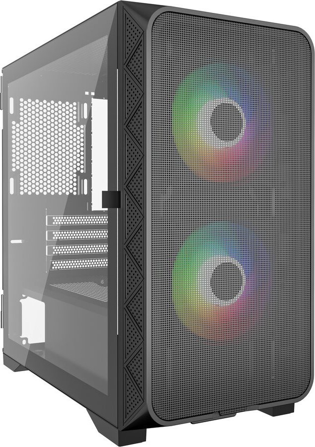 фото Корпус Gembird MK200F RGB Black (CCC-FC-MK200F)