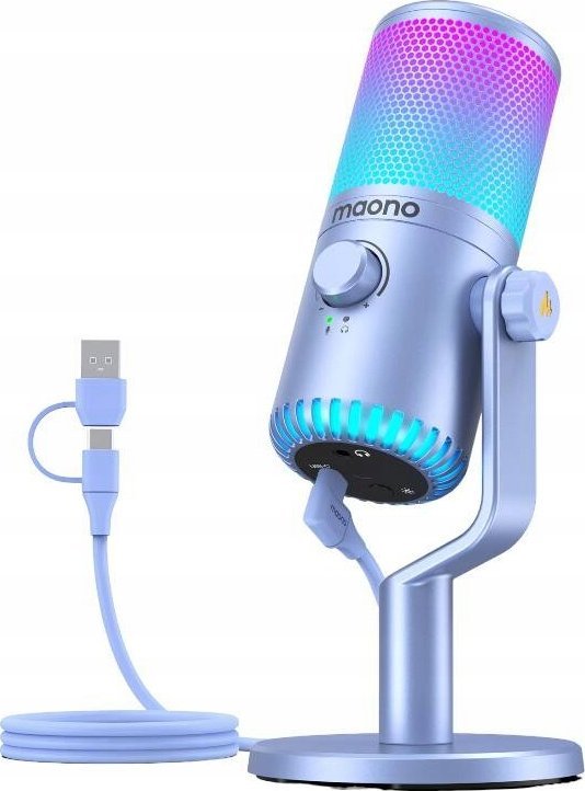 фото Мікрофон AudioVision AV50 (фіолетовий)