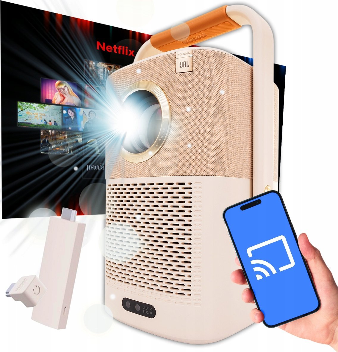 фото Мультимедійний проектор Yaber T2 Plus