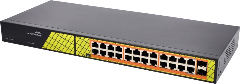 фото Комутатор PoE з функцією AI, 300 W