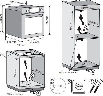 фото Духовка електрична Eta 1785 90000