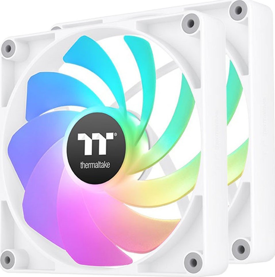 фото Вентилятор Thermaltake CT120 Reverse ARGB White 2-pack (CL-F175-PL12SW-A)