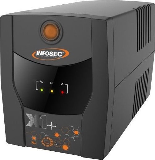 фото Лінійно-інтерактивний ДБЖ Infosec UPS 1600VA/900W (66109)
