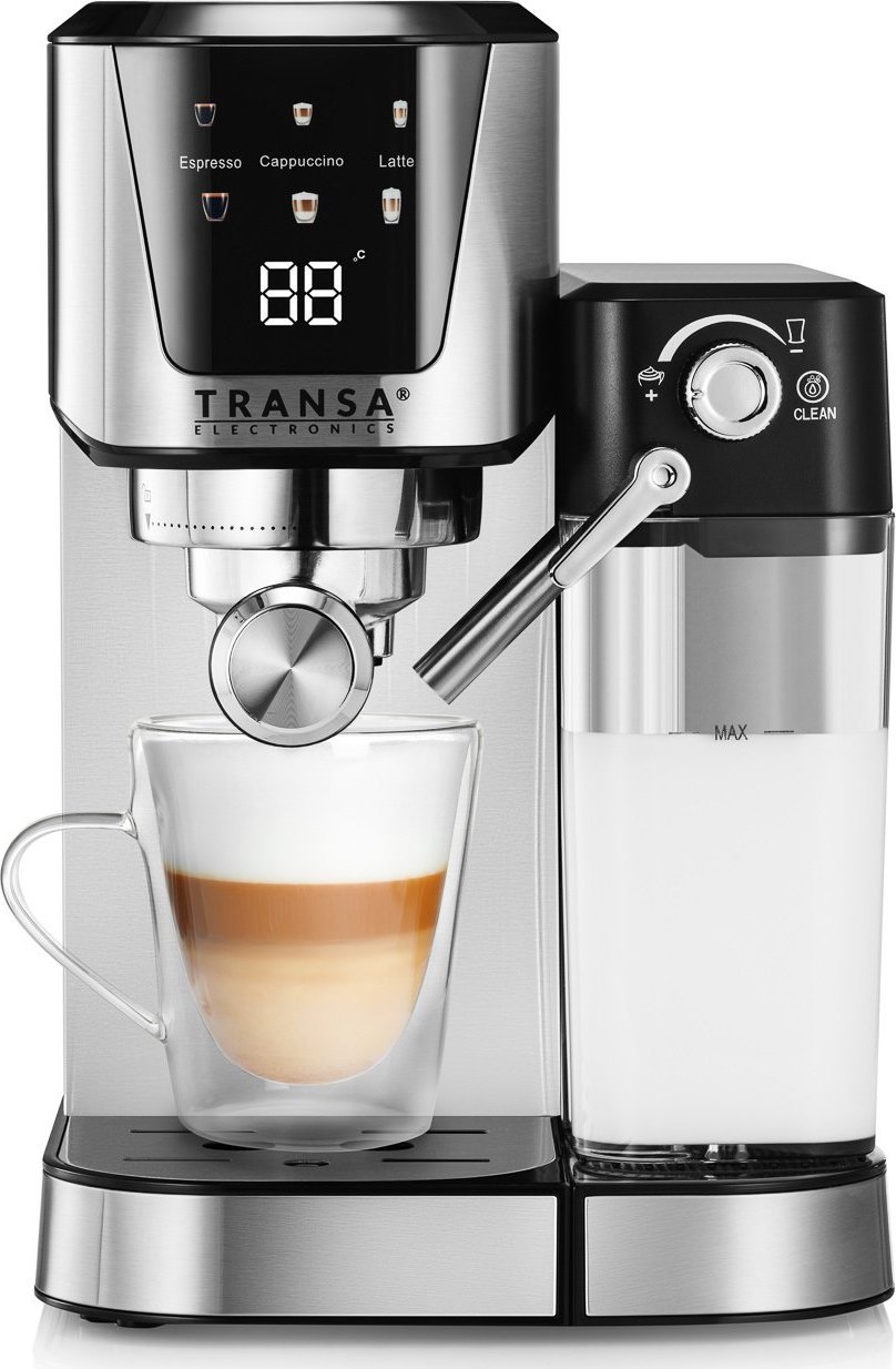 фото Ріжкова кавоварка еспресо Transa Electronics TE-80