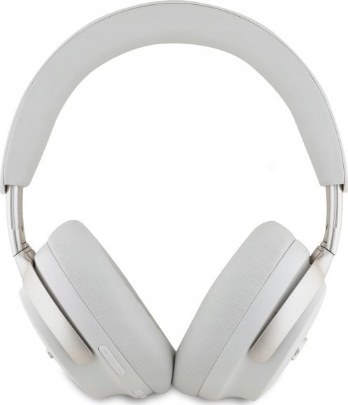 фото Навушники з мікрофоном Guess Metal Script Logo Beige (GUBHC22PSFCSME)