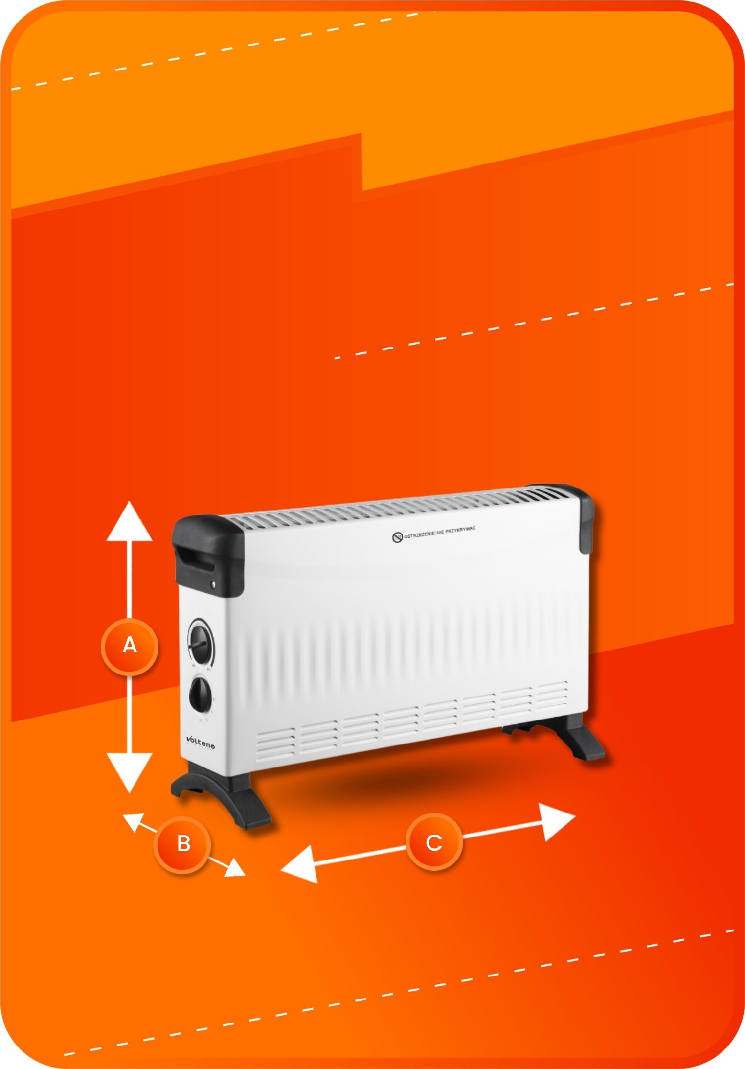 фото Обігрівач Volteno VO2455