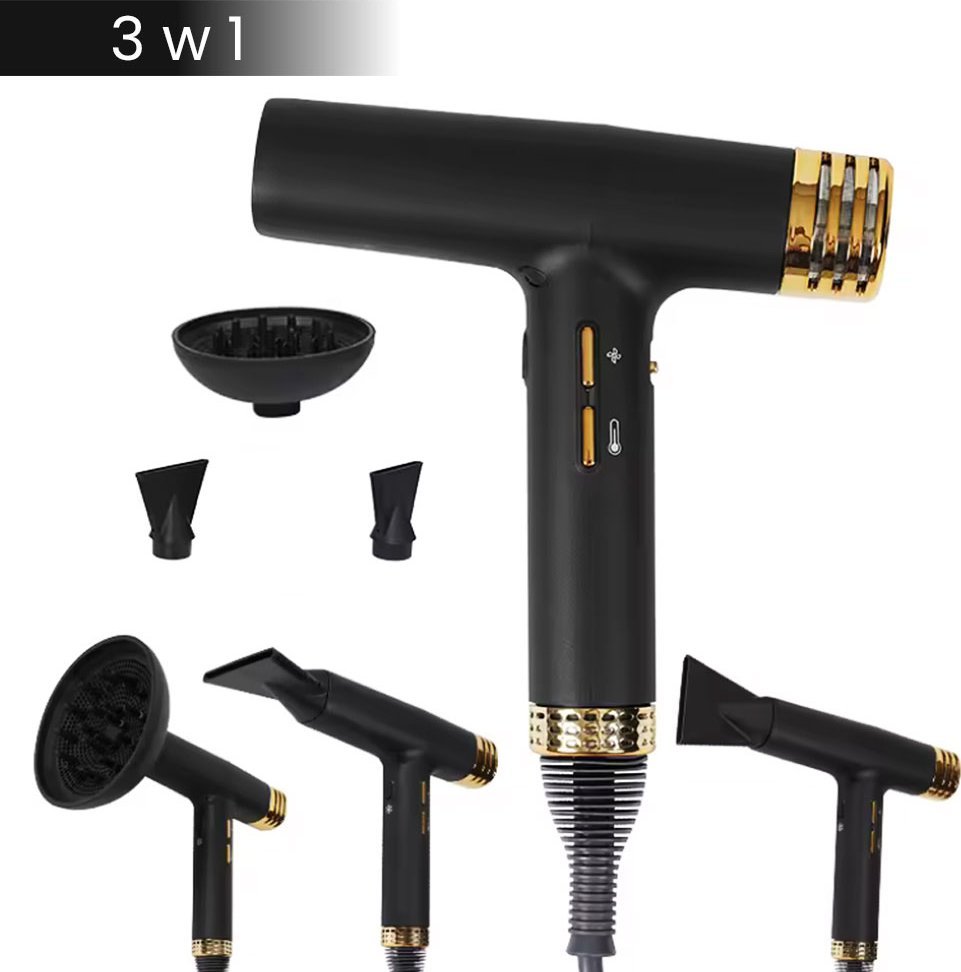 фото Фен Air Essence BoraBlast iQ Ionic Pro Black