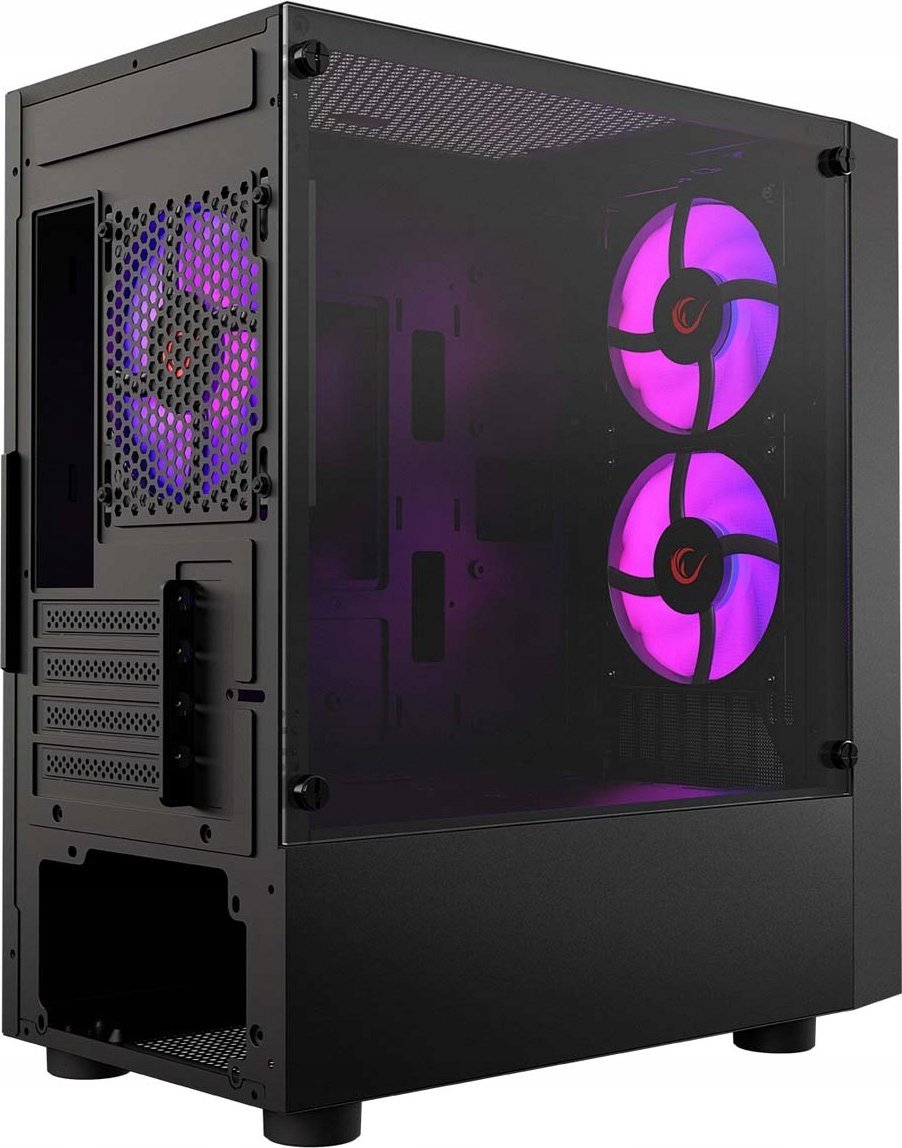 фото Корпус Rampage Lyra Mesh RGB Black