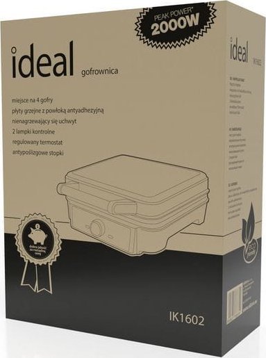 фото Вафельниця Ideal IK1602