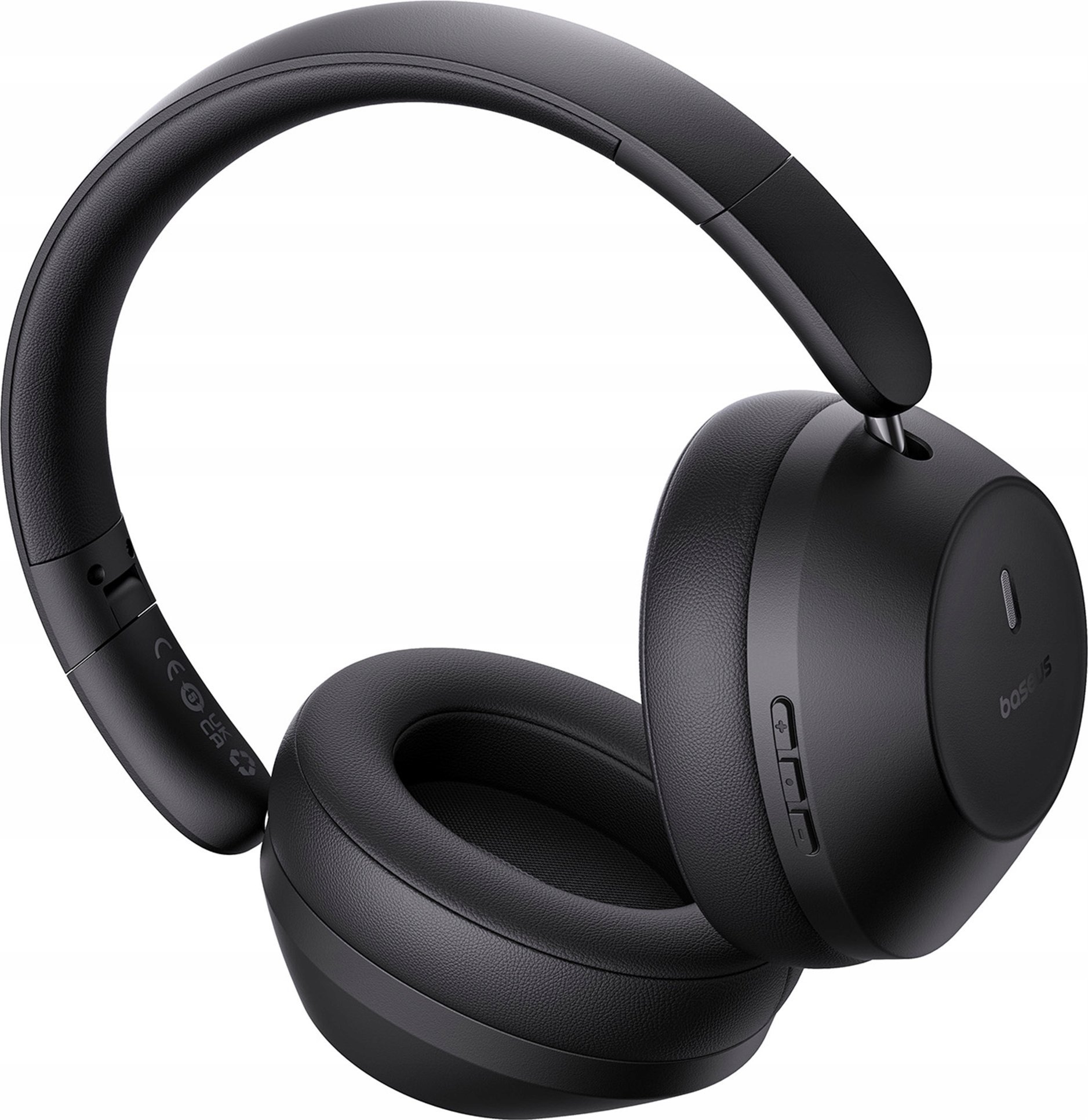 фото Навушники з мікрофоном Baseus Bass 30 Max Black