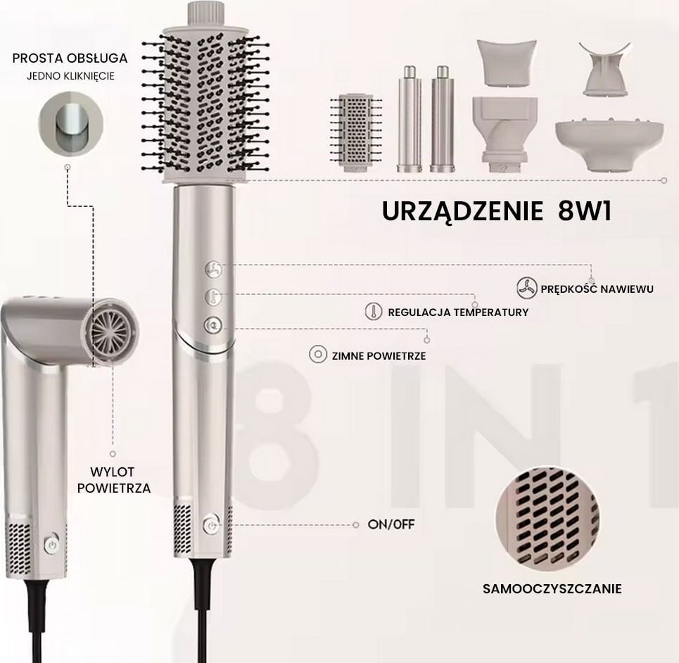 фото Мультистайлер Air Essence Aurora Silver