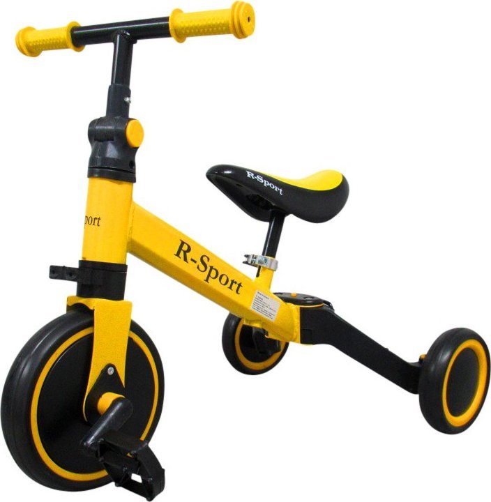 фото Дитячий триколісний велосипед Jokomisiada P8 TY R-Sport Yellow
