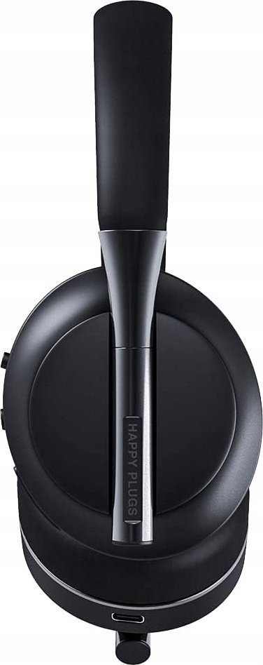 фото Навушники з мікрофоном Happy Plugs Play Black