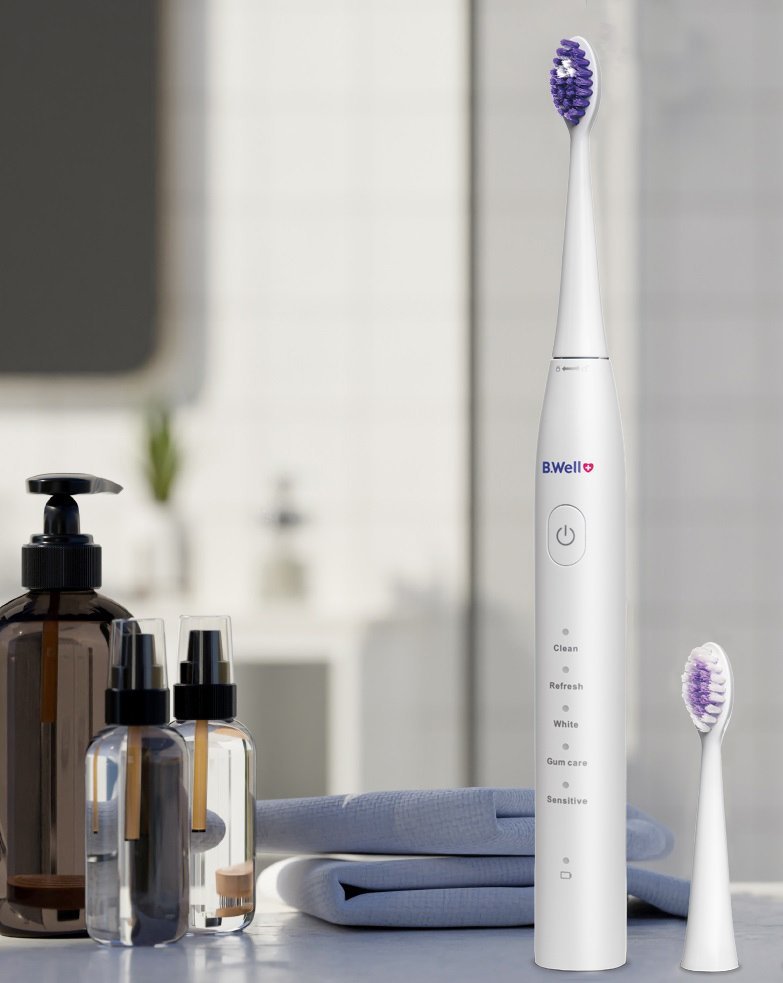 фото Електрична зубна щітка B.Well Pro-850 White