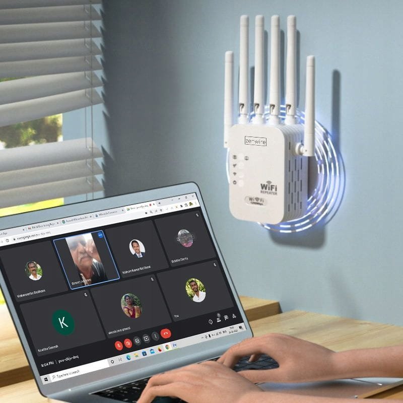 фото Повторювач Wi-Fi Zenwire WD-R1201U