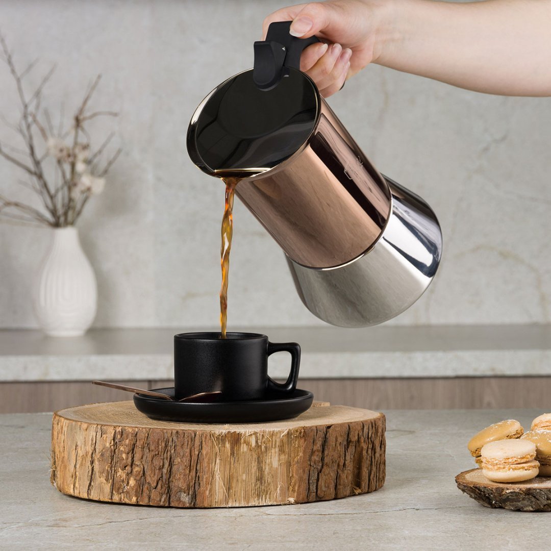 фото Кавоварка гейзерна Berlinger Haus BH-8549 Rose Gold