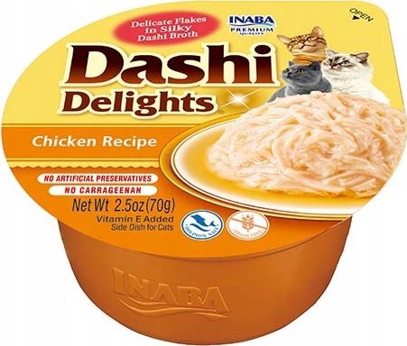 Inaba Foods INABA Dashi Delights Kurczak - Przysmak dla kotów - 70g