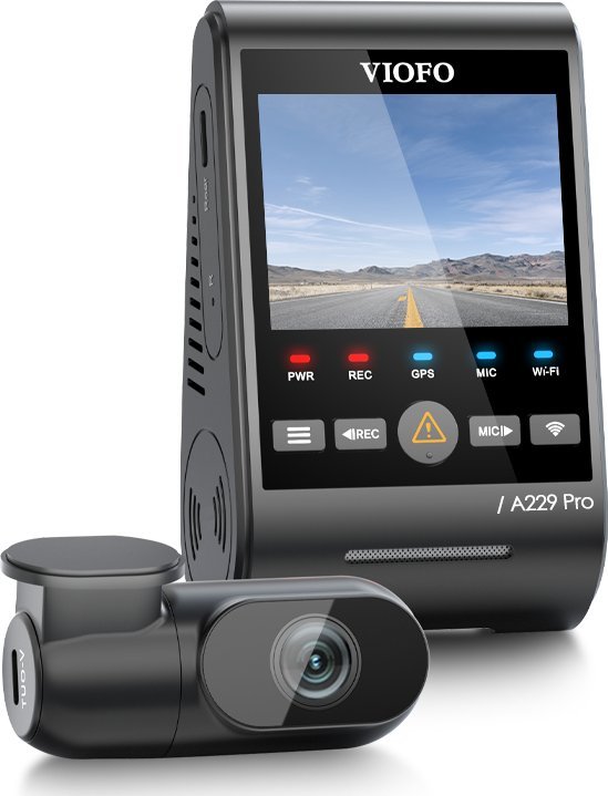 фото Автомобільний відеореєстратор Viofo A229 Pro 2CH-G GPS