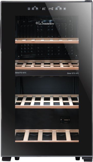 фото Винна шафа La Sommeliere LS51.2ZBLACK