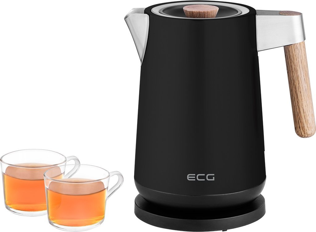 фото Електрочайник ECG RK 1768 Strix Timber Juodas
