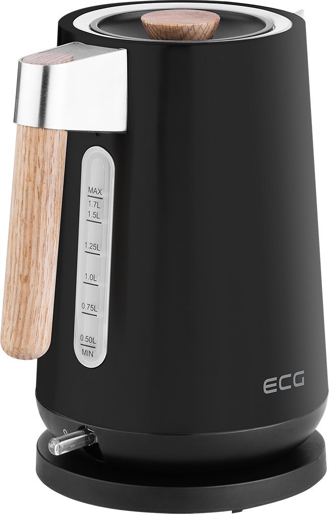 фото Електрочайник ECG RK 1768 Strix Timber Juodas