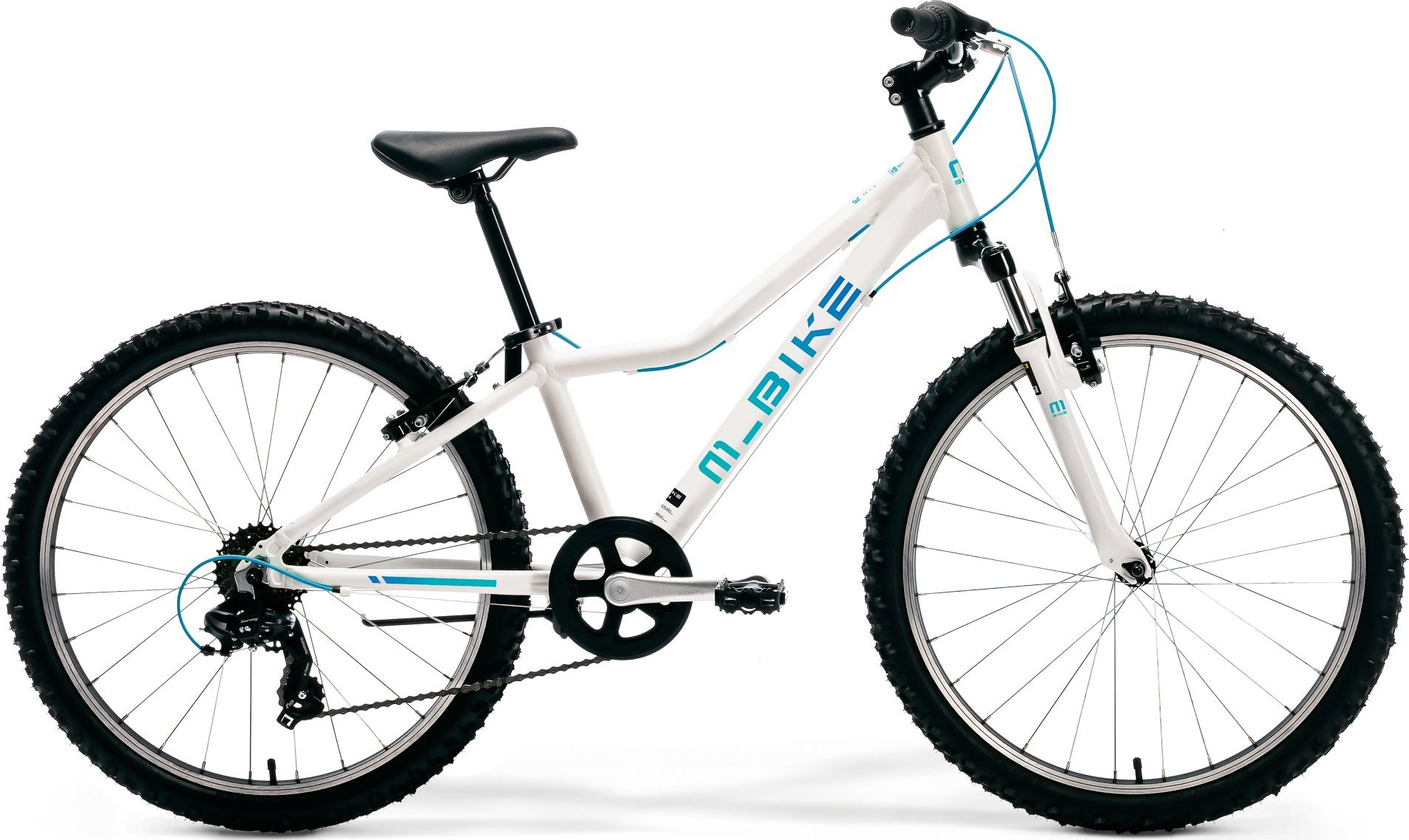 фото Дитячий двоколісний велосипед M-Bike TIN 24 White