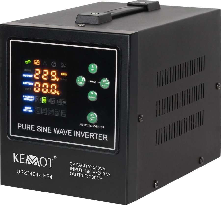 фото Лінійно-інтерактивний ДБЖ Kemot PROsinus-500-LFP4 (URZ3404-LFP4)