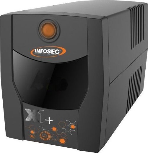 фото Лінійно-інтерактивний ДБЖ Infosec UPS 700VA/360W (66106)