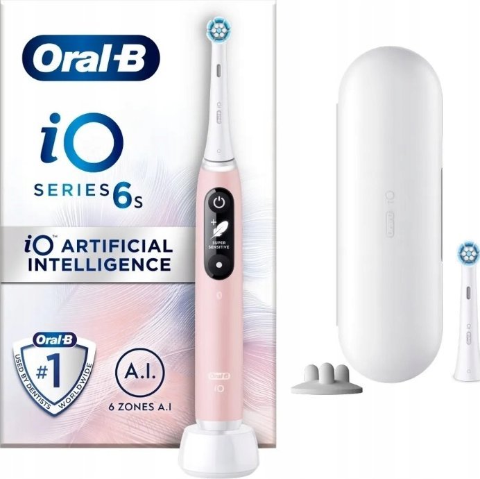 фото Електрична зубна щітка Oral-B iO Series 6S iOM6s.2Q6.2DK Pink