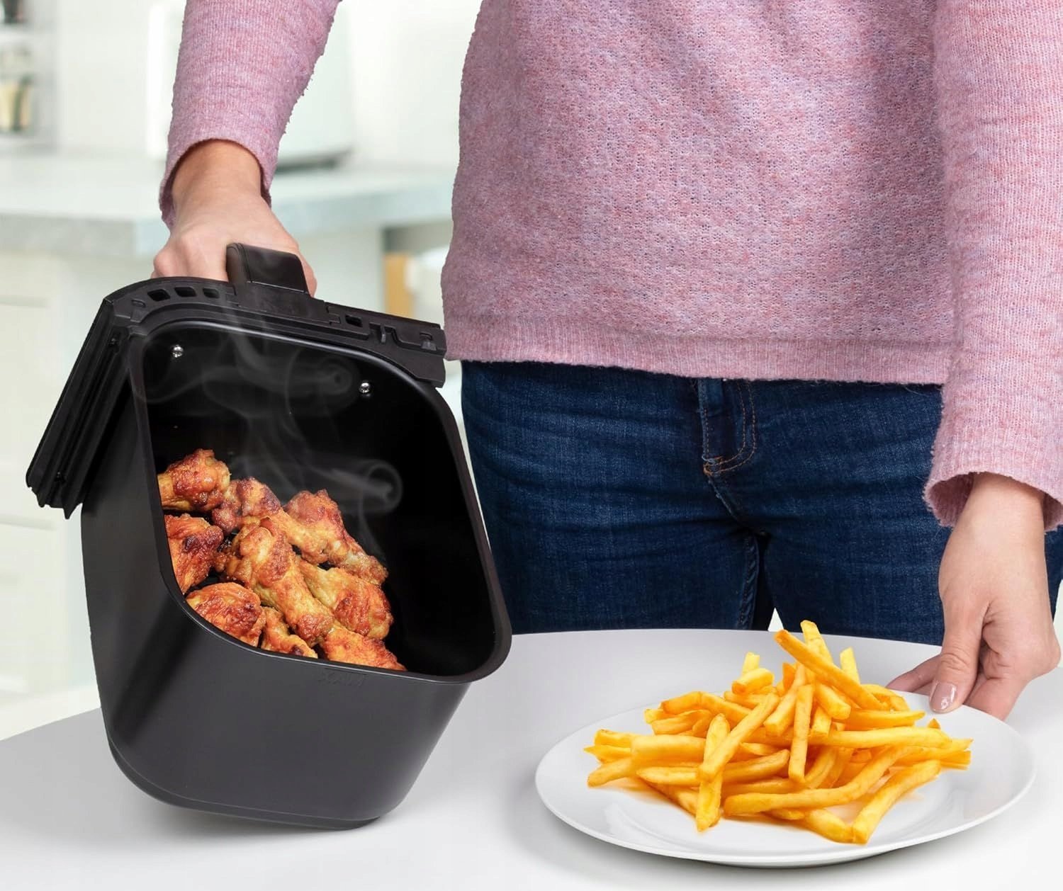 фото Мультипіч (аерофритюрниця) Heinrichs HFR 8216 Green