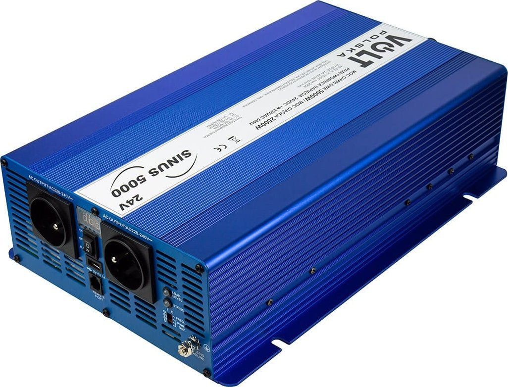 фото Інвертор Volt Polska Sinus Eco 5000 24/230V (2500/5000W)