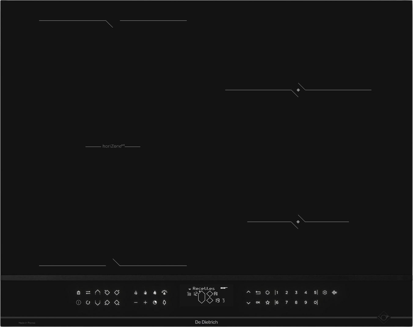 фото Електрична варильна поверхня De Dietrich DPI4432B