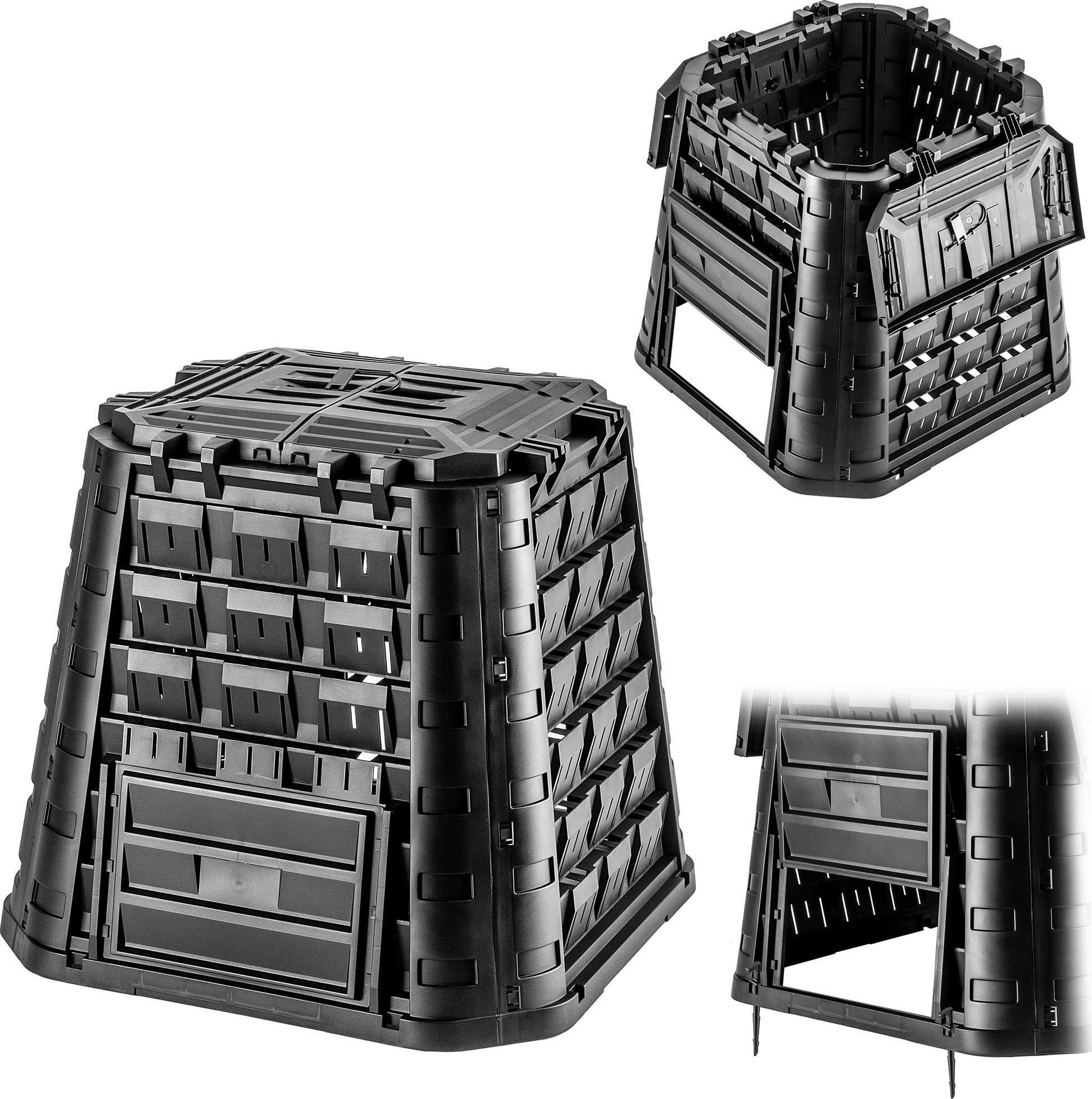 фото Компостер Kadax Black 450L