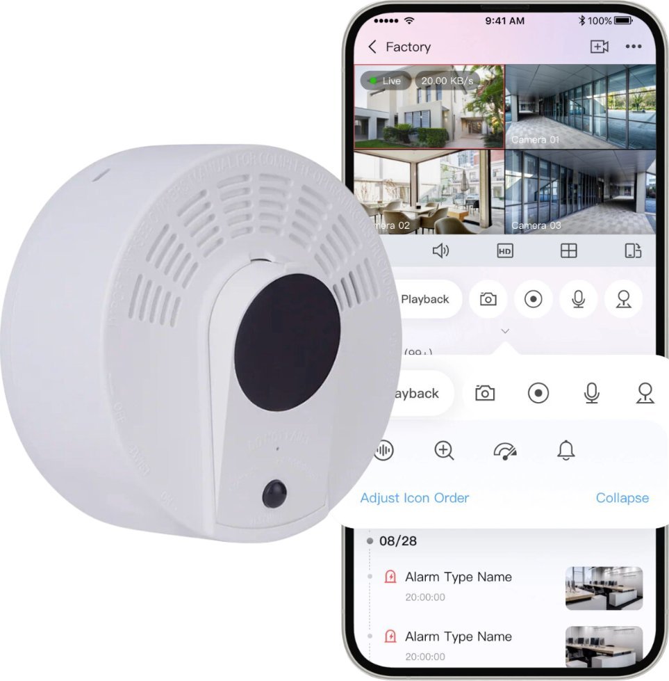 фото IP-камера відеоспостереження EL-TY017