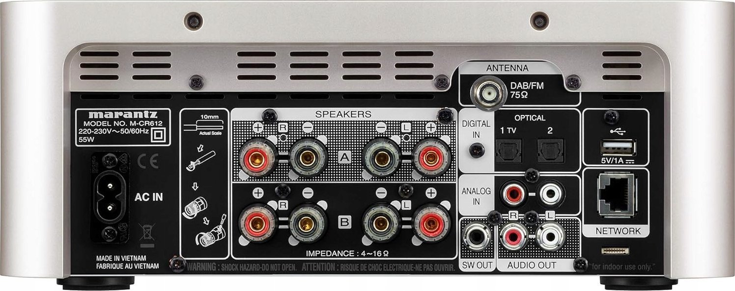 фото Мережевий аудіопрогравач Melody X M-CR612 Gold Silver