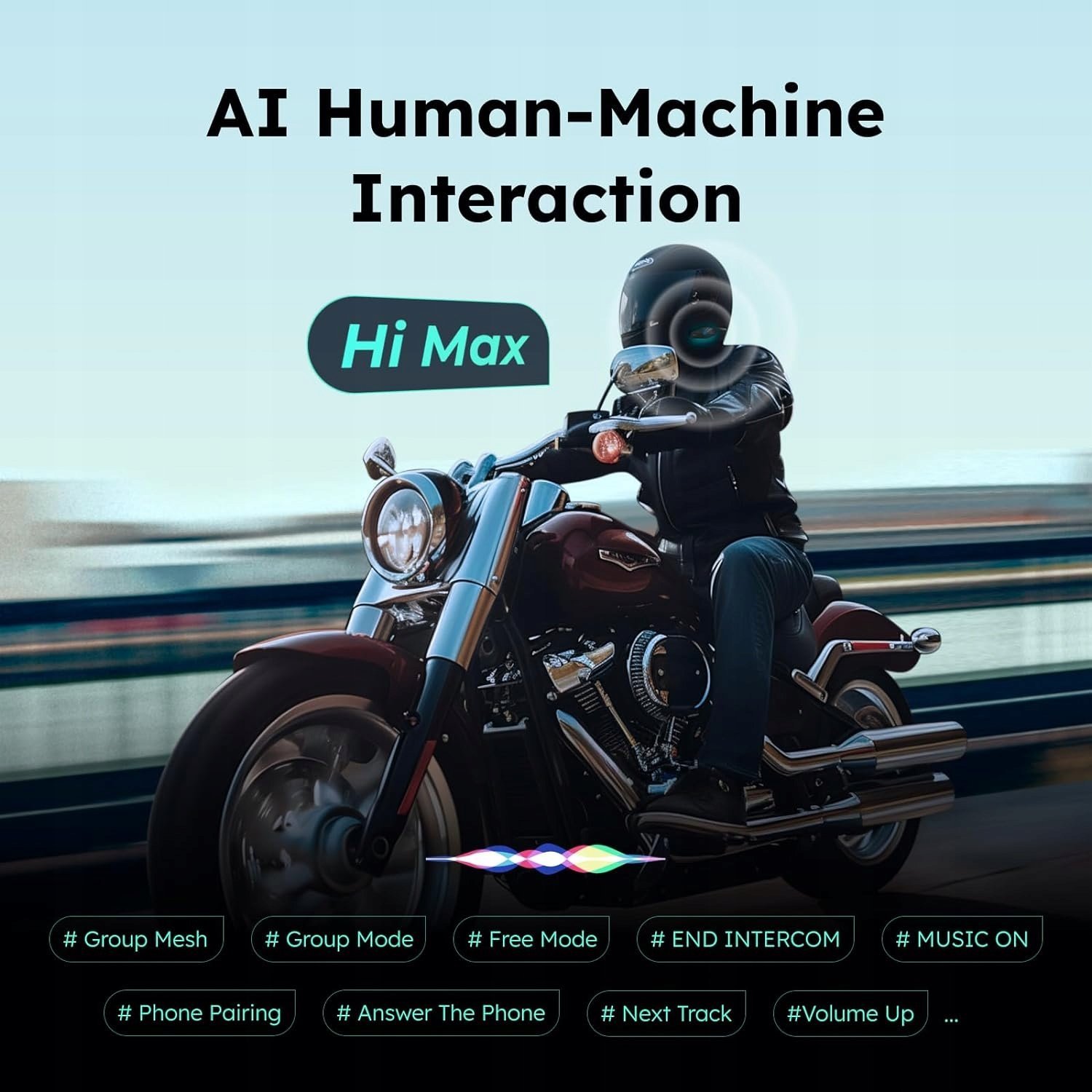 фото Навушники TWS Asmax F1 Black