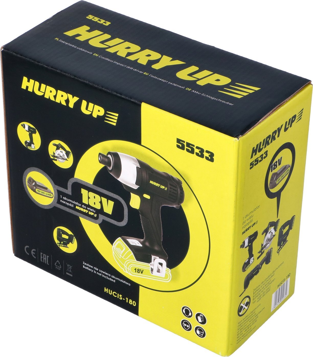 фото Гайкокрут Hurry Up 5533 Body