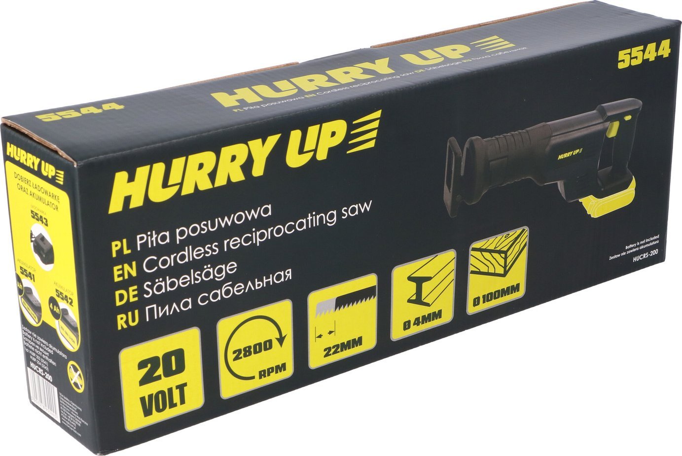 фото Шабельна пила Hurry UP 5544