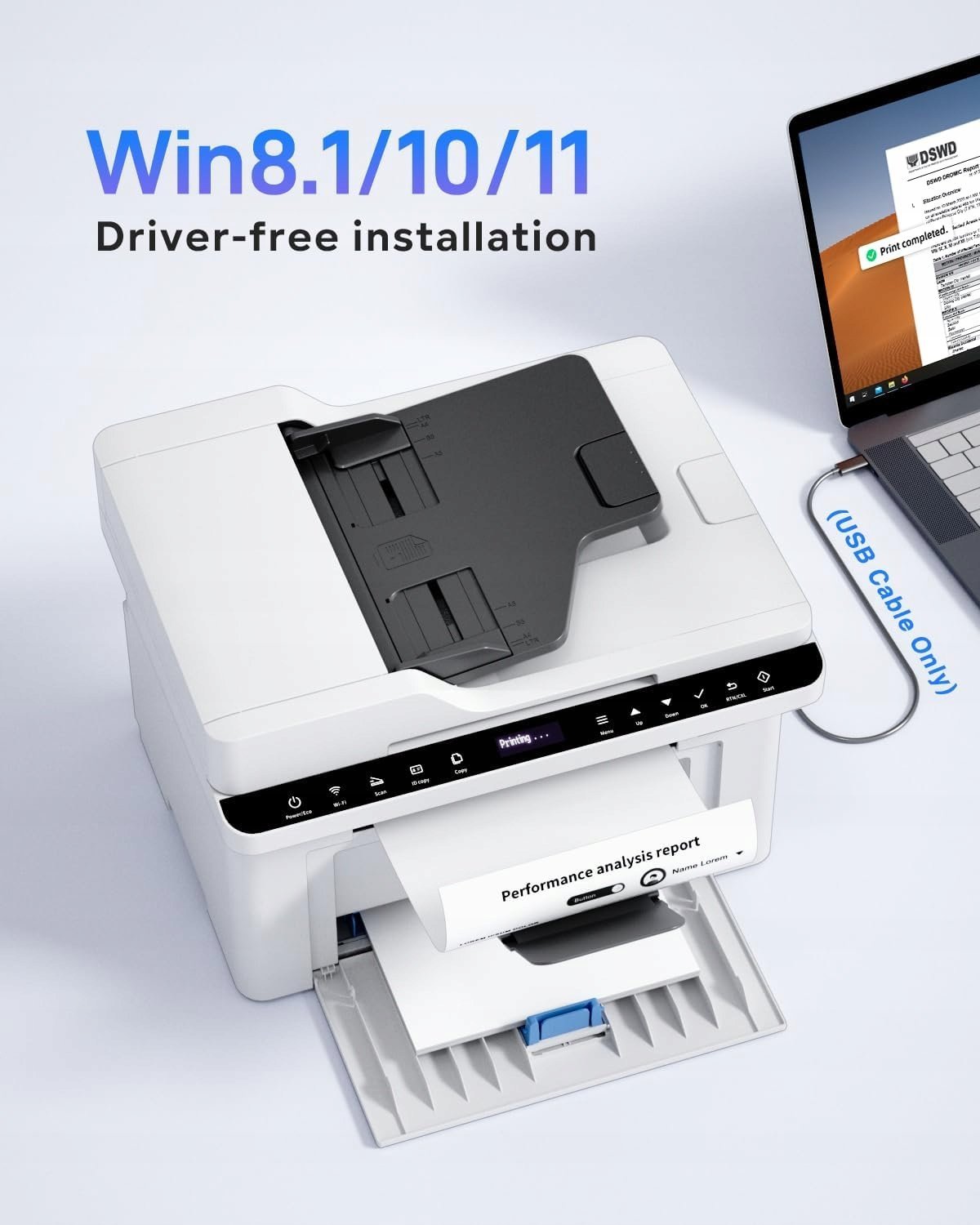 фото БФП Pantum BM2309AW