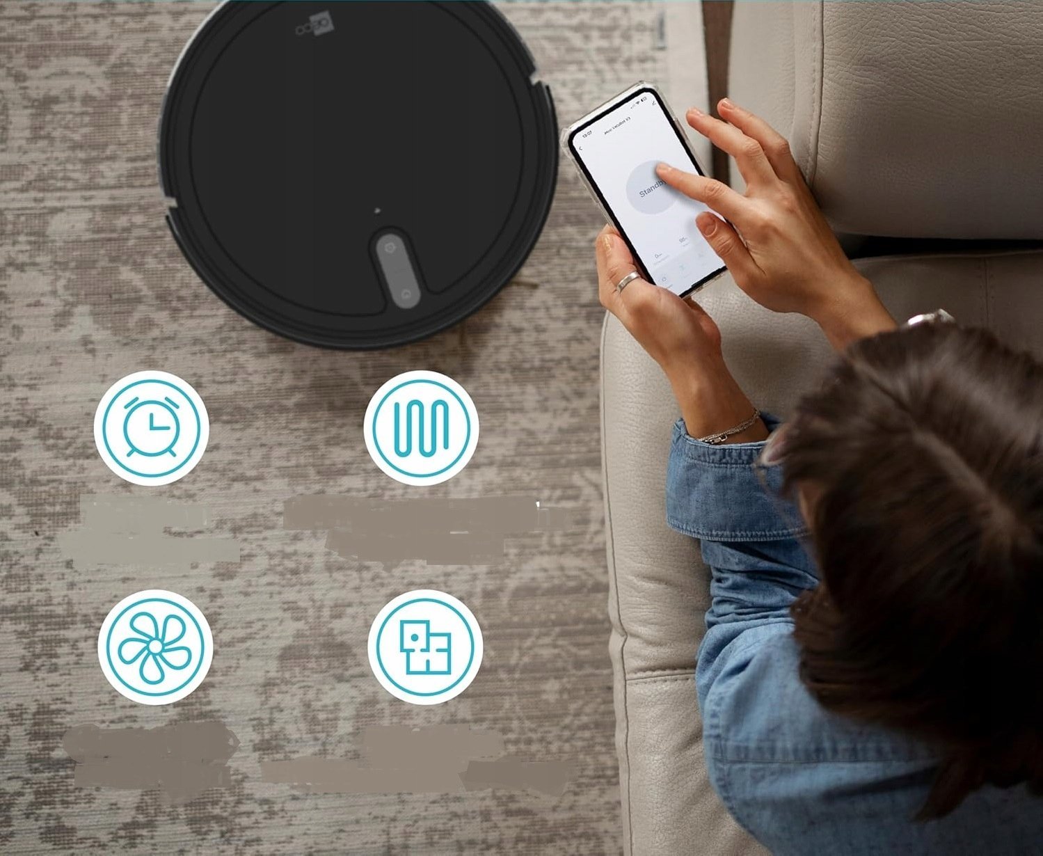 фото Робот-пилосос Aeco VacuBot X5 Plus